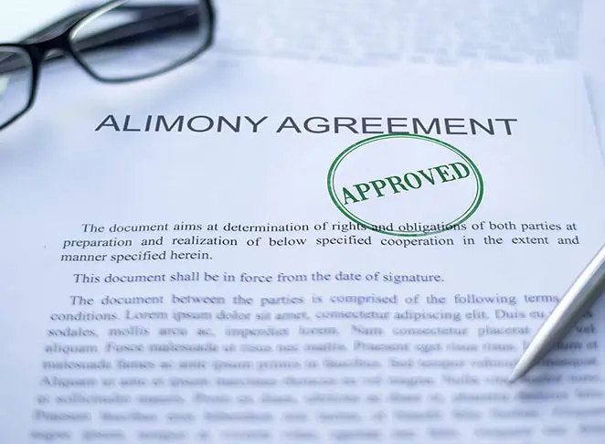 alimony agreement jerseyvlle illinois